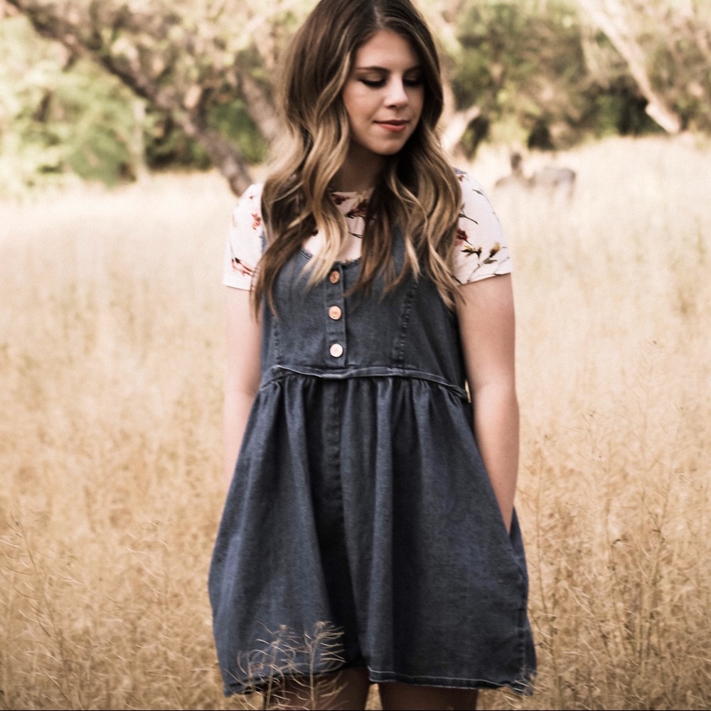 Forever 21 jean dress